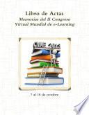 Libro de Actas 2013 - Memorias del Congreso Virtual Mundial de e-Learning