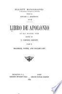 Libro de Apolonio
