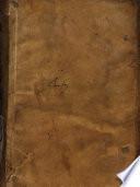Libro de la cofradia de la Minerua