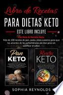 Libro de recetas para dietas keto.