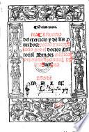 Libro del exercico y de sus provechos