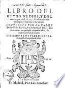 Libro del reyno de Dios y del camino por do se alcança