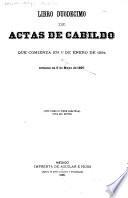 Libro duodecimo de Actas de Cabildo que comienza en 1o de enero de 1594 y termina en 9 de mayo de 1597