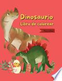 Libro para colorear dinosaurios