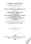 Libro primero del manuscrito original del R.P. Anello Oliva, S.J.