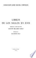 Libros de los siglos XV-XVII