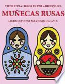 Libros de pintar para niños de 2 años (Muñecas rusas)