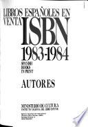 Libros españoles en venta, ISBN