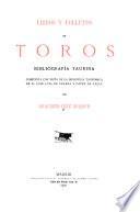 Libros y folletos de toros