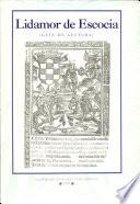Lidamor de Escocia de Juan de Córdoba (Salamanca 1534)