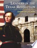 Líderes de la Revolución de Texas (Leaders in the Texas Revolution) 6-Pack