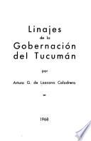 Linajes de la gobernación del Tucumán