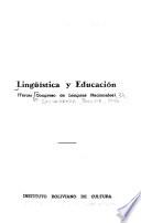 Lingüística y educación