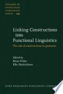 Linking Constructions into Functional Linguistics