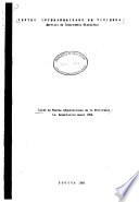 Lista de nuevas adquisiciones de la Biblioteca