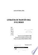 Literatura de tradición oral en El Bierzo