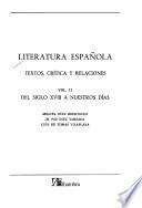 Literatura española