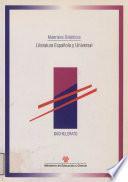 Literatura española y universal. Materiales didácticos. Bachillerato