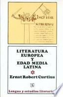 Literatura europea y Edad Media latina