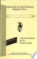 Literatura hispana de los Estados Unidos