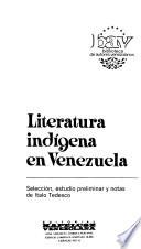 Literatura indígena en Venezuela