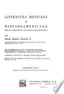 Literatura mexicana e hispanoamericana