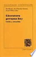 Literatura peruana hoy