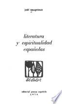 Literatura y espiritualidad españolas