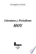 Literatura y periodismo hoy