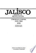 Literatura y prensa, 1910-1940