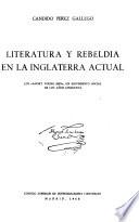 Literatura y rebeldía en la Inglaterra actual
