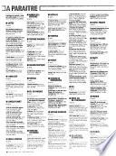 Livres hebdo