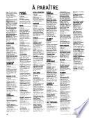 Livres hebdo