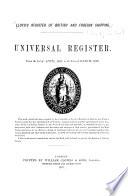 Lloyd's Register of British and Foreign Shipping