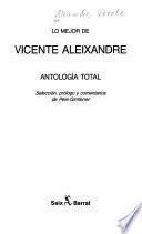 Lo mejor de Vicente Aleixandre