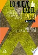 Lo nuevo de Excel 2019