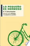 Lo pequeño es hermoso