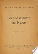 Lo que cuentan las nubes ...