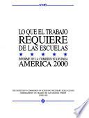 Lo que el trabajo require de las escuelas