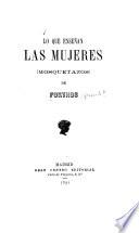 Lo que enseñan las mujeres