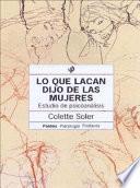 Lo Que Lacan Dijo de Las Mujeres