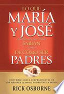 Lo Que Mar-A Y Jose Sabian de Como Ser Padres: Contribuciones Sorprendentes de Los Mejores y Peores Padres