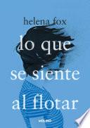 Lo que se siente al flotar