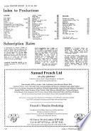 London Theatre Record