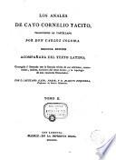 Los Anales de Cayo Cornelio Tacito, traducidos al castellano