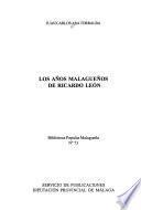 Los años malagueños de Ricardo León