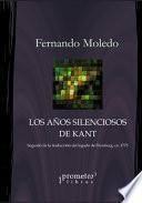 Los años silenciosos de Kant
