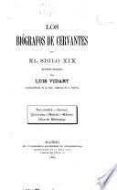 Los biógrafos de Cervantes en el siglo xix