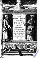 Los Cinco Libros de la Ley Divina, de nuevo corregidos, etc. [With “Aphtaroth de todo el año.”]