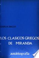 Los clásicos griegos de Miranda